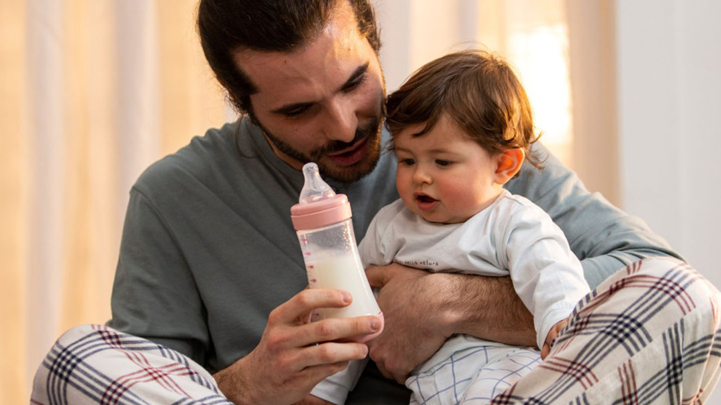 Um biberão cheio de amor